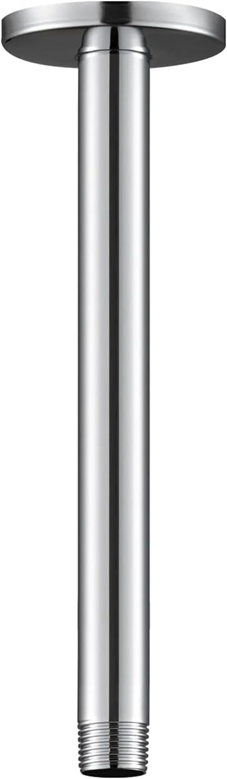 10-Inch Polished Chrome Ceiling-Mount Shower Arm With Flange – Gnutti Sebastiano 2011-7 1