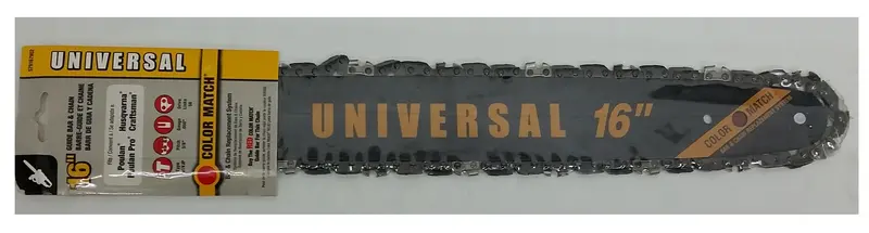 16-Inch Universal Chainsaw Guide Bar And Chain Replacement Kit 1
