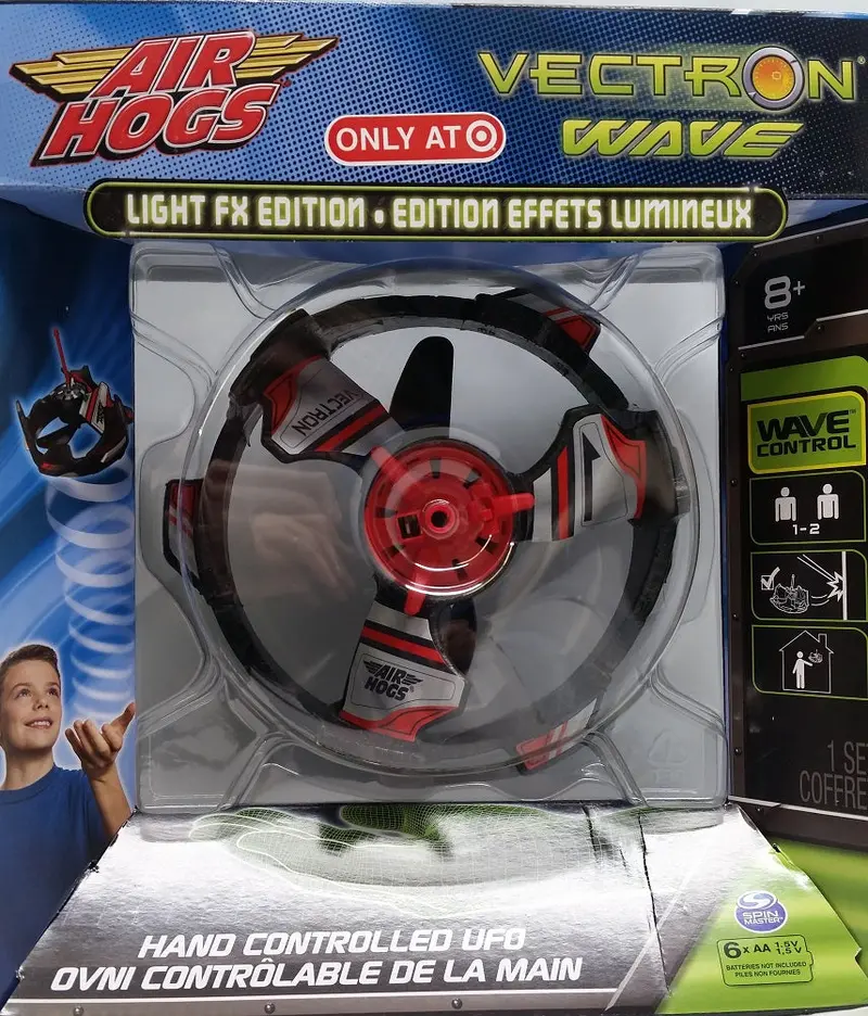 Air Hogs Vectron Wave Light Fx Edition Rc Drone – Red 1