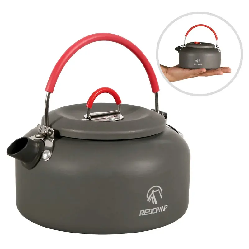 Aluminum Camping Kettle With Insulated Carry Bag – Fast-Boil Backcountry Essential 1
