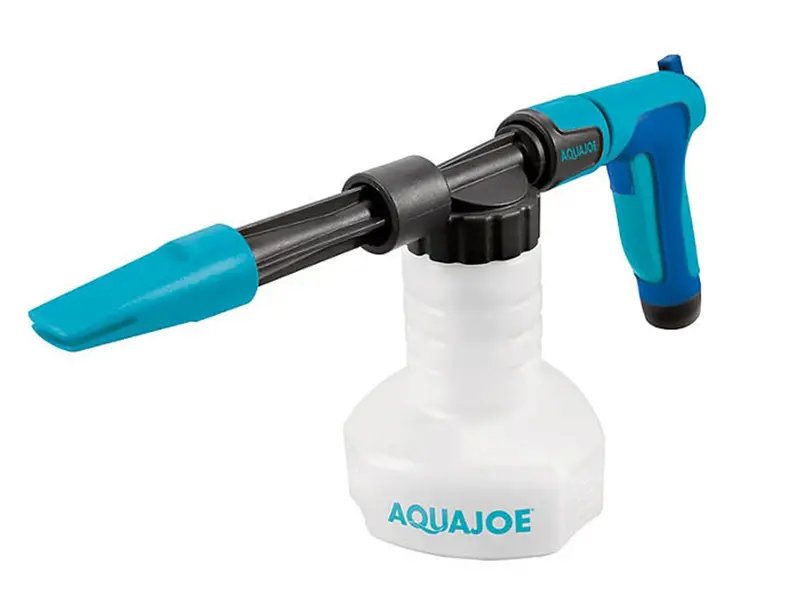 Aqua Joe 2-In-1 Foam Cannon Spray Gun – Hose-Powered & Adjustable 1