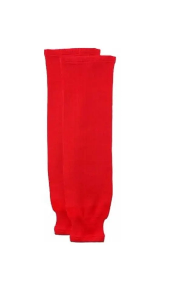 Bauer Core Senior Practice Hockey Socks – Red, Small/Medium 1