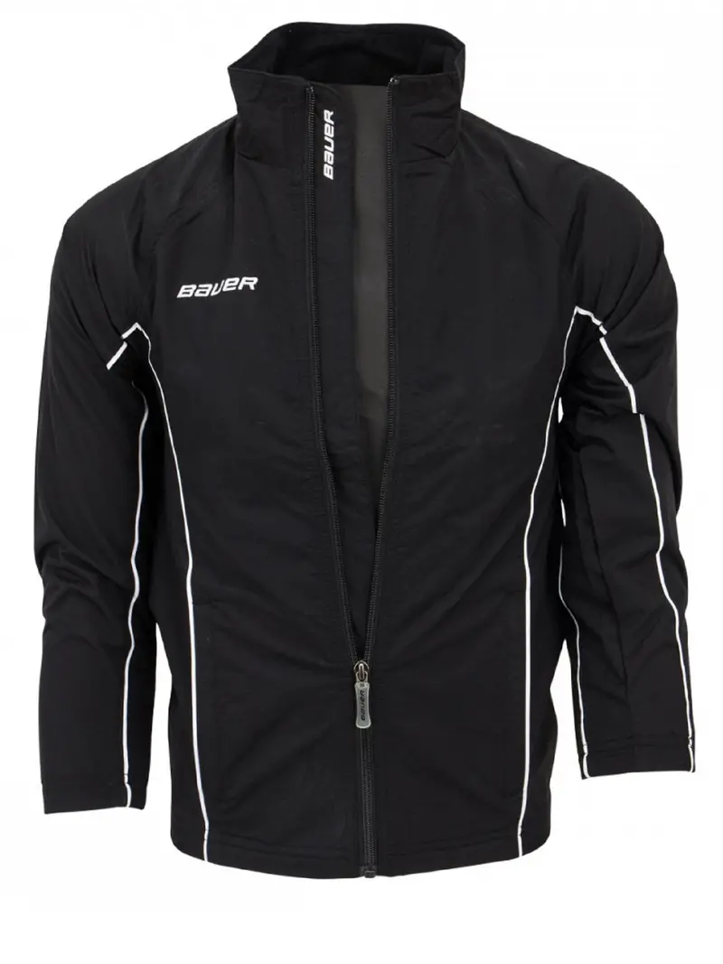 Bauer Youth Warm-Up Jacket – Black, X-Small 1