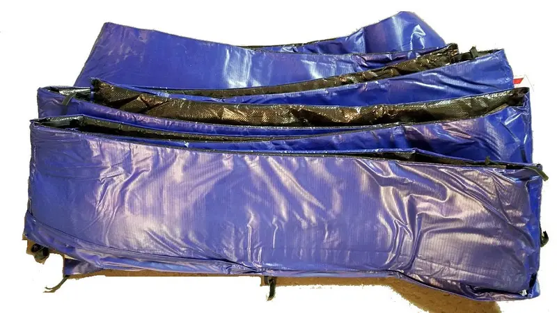 Bouncepro 15-Foot Round Replacement Spring Cover – Blue Only 1