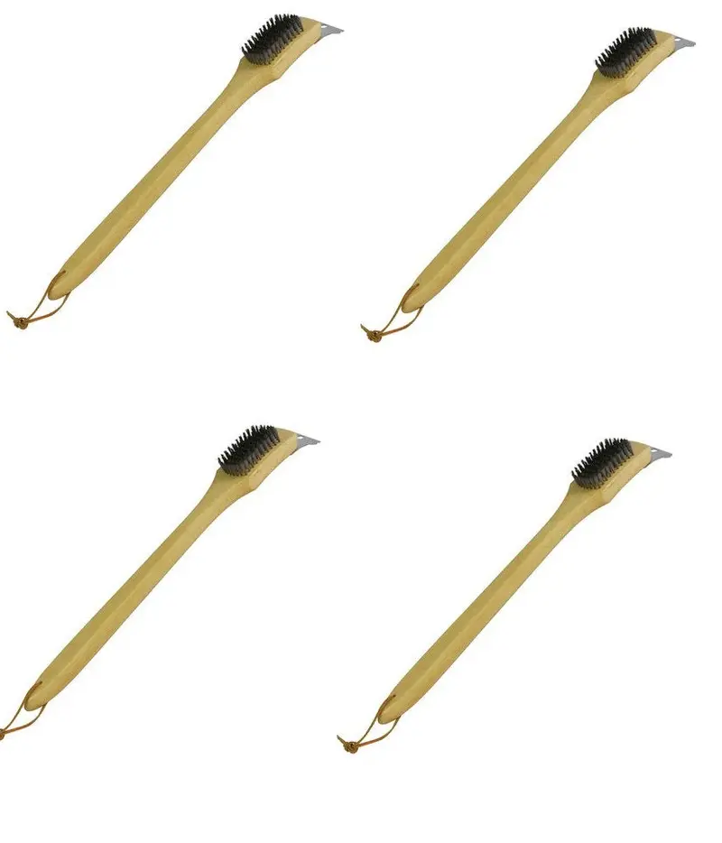 Brinkmann Stainless Steel Grill Brush – 4-Piece Set 1