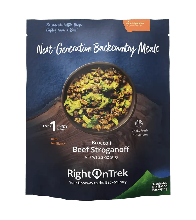 Broccoli Beef Stroganoff Single-Serve Meal 1