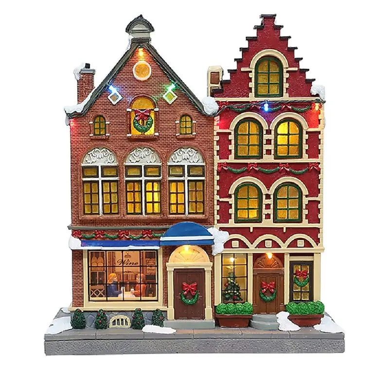 Carole Towne Amanuel’S Place Shops Lighted Musical Building – Model 5968057 1