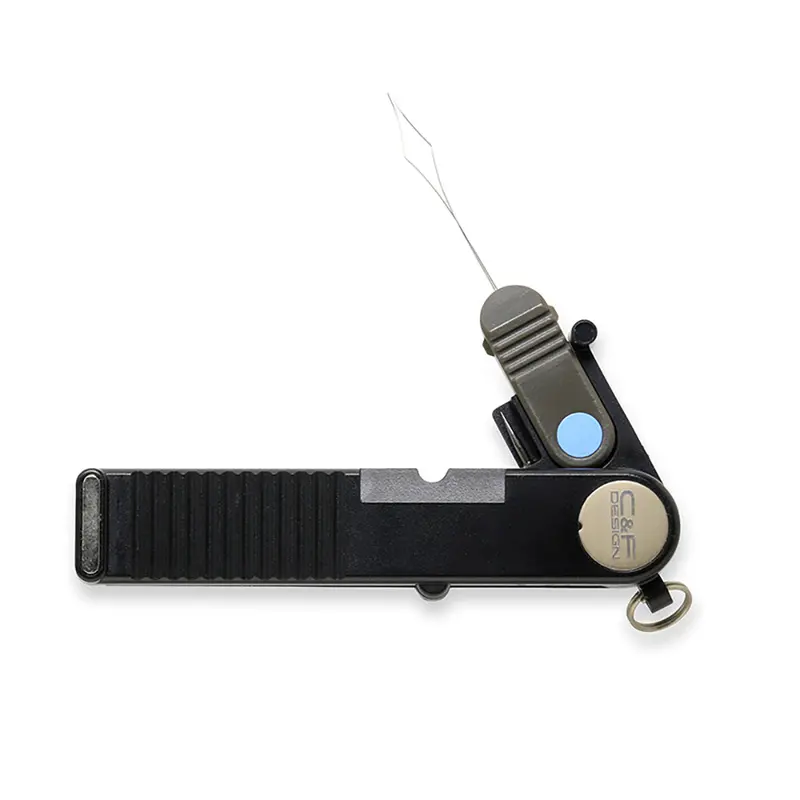 C&F 3-In-1 Fly-Tying Clipper Set – Straight, Curved, And Hook Point 1