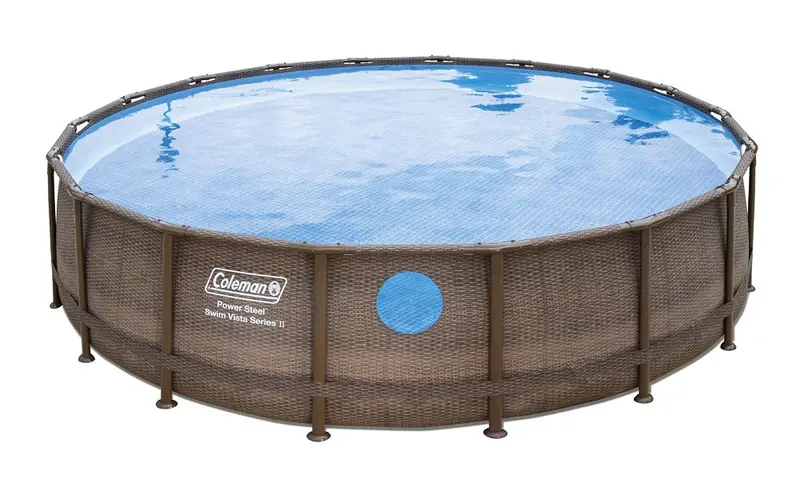 Coleman Power Steel Swim Vista Ii – 18' X 48" Above-Ground Swimming Pool Set 1