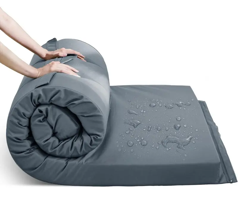 Compact Portable Camping Sleep Pad – 30" X 75", Single-Sized Grey Mattress 1