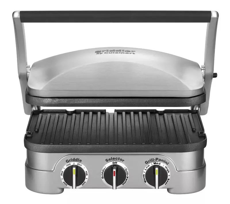 Cuisinart Griddler 5-In-1 Multi-Cooker In Stainless Steel – Versatile Indoor Grill & Griddle 1