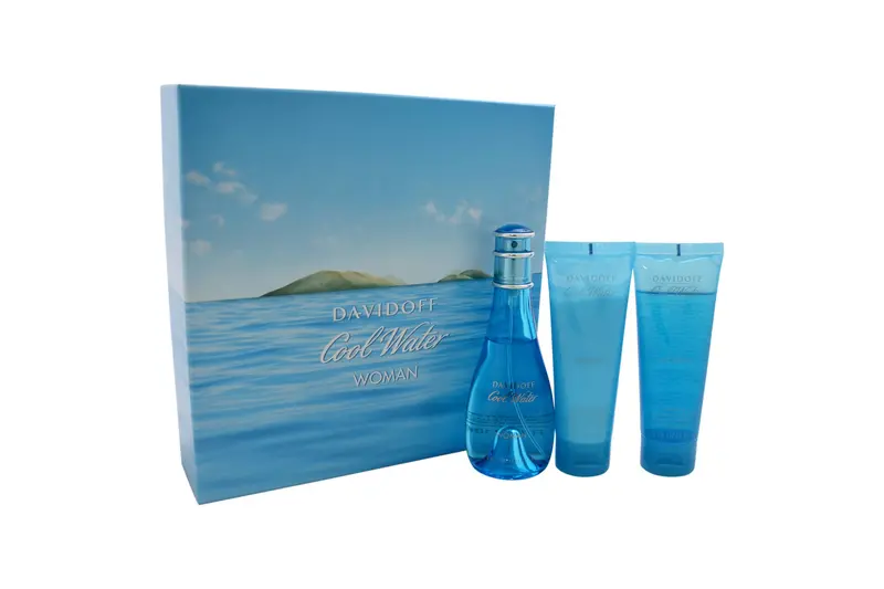 Davidoff Cool Water Women’S 3-Piece Holiday Gift Set 1