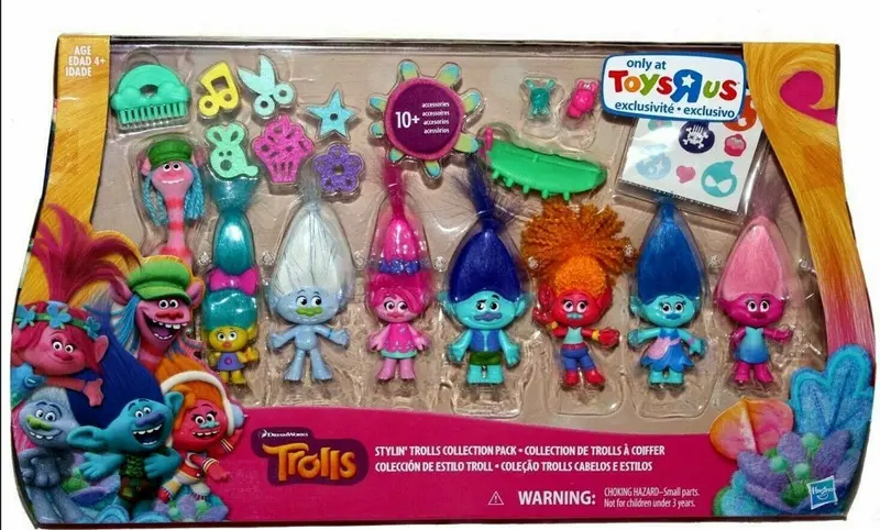 Dreamworks Trolls Stylin’ Collectible Figure Pack 1