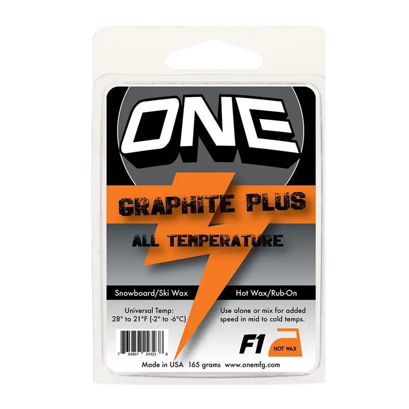 F1 Graphite Plus Ski & Snowboard Wax 1