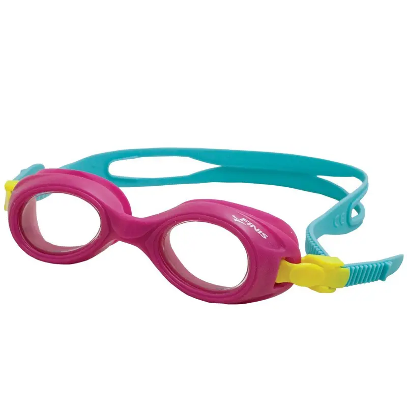 Finis Helio Swimming Goggles – Pink Frame With Clear Lenses 1