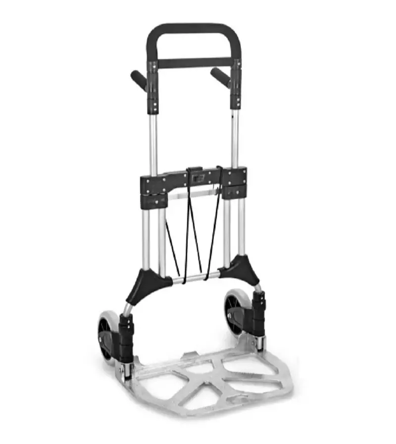 Foldable Wide-Arm Aluminum Jumbo Hand Truck – 275 Lb Capacity 1