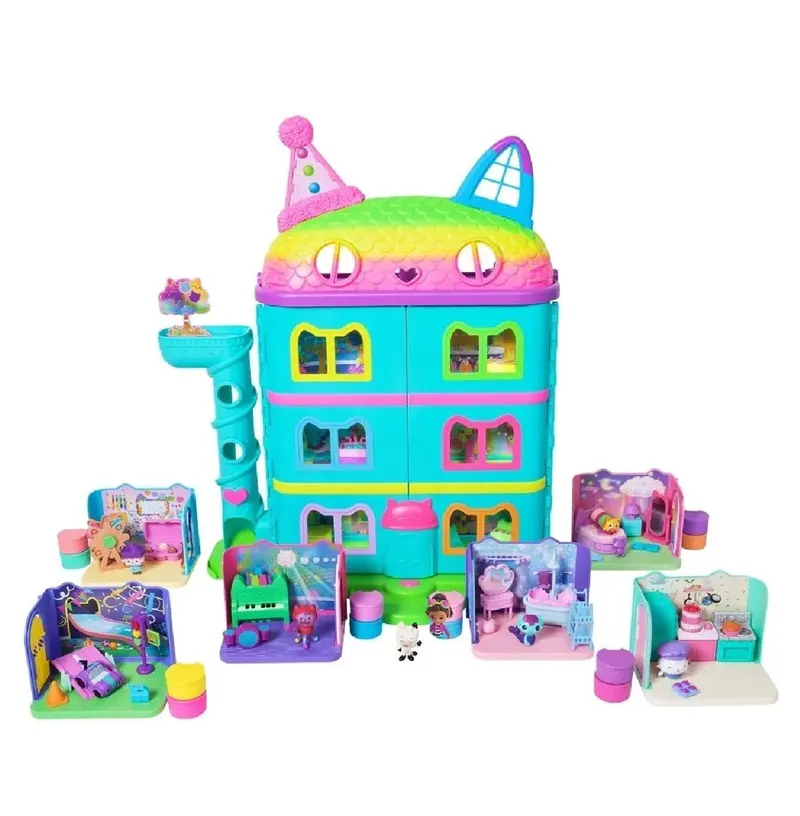 Gabby’S Celebration Dollhouse Playset With Deluxe Room Accessories 1