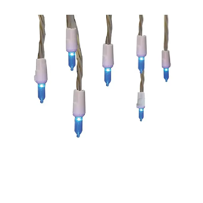 Ge Staybright Constant Blue Icicle-Style Christmas Lights – 150 Led, 16.2 Feet 1