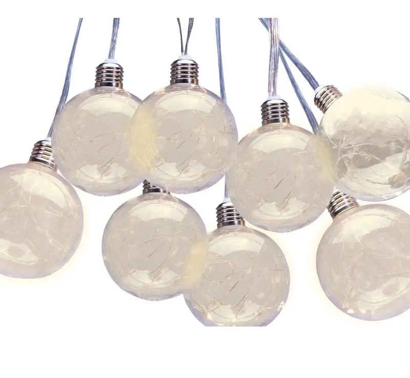 Ge Staybright G-100 Microbright 135-Led Warm White Ornament String Lights – 9-Piece Set 1