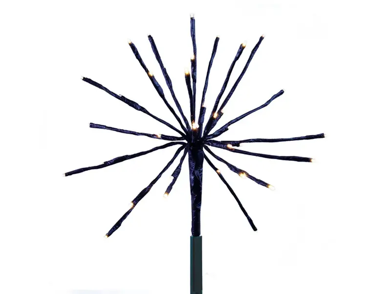Ge Staybright Random Sparkle Starburst Pathway Lights – 6-Piece Set, 216 Warm White Leds 1