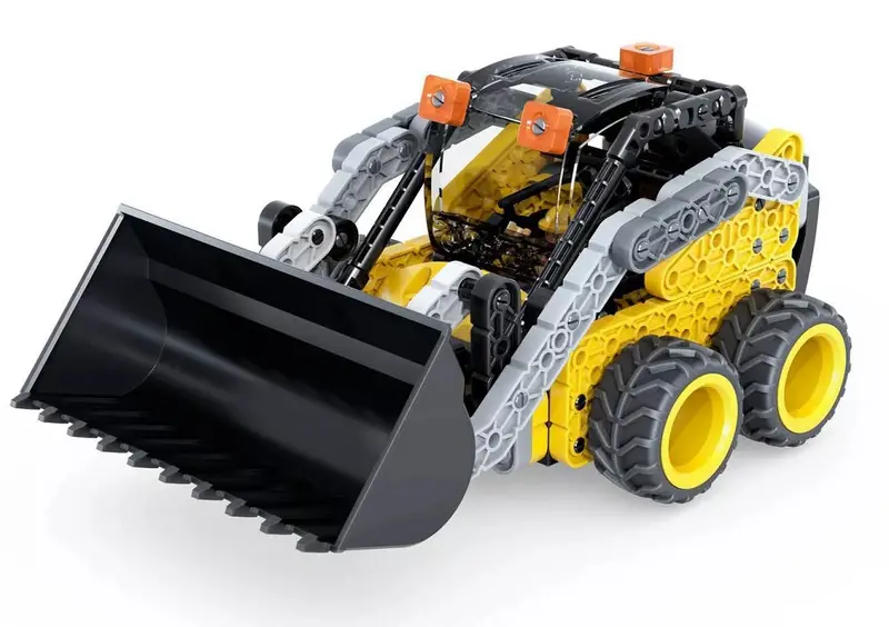 Hexbug Vex Robotics Yellow Skid Steer Loader Stem Kit – 180+ Piece Build 1