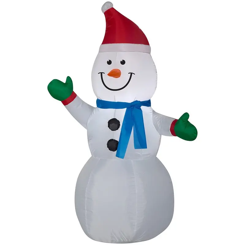 Home Accents Holiday 3.5-Foot Led Snowman Airblown Inflatable Decor 1