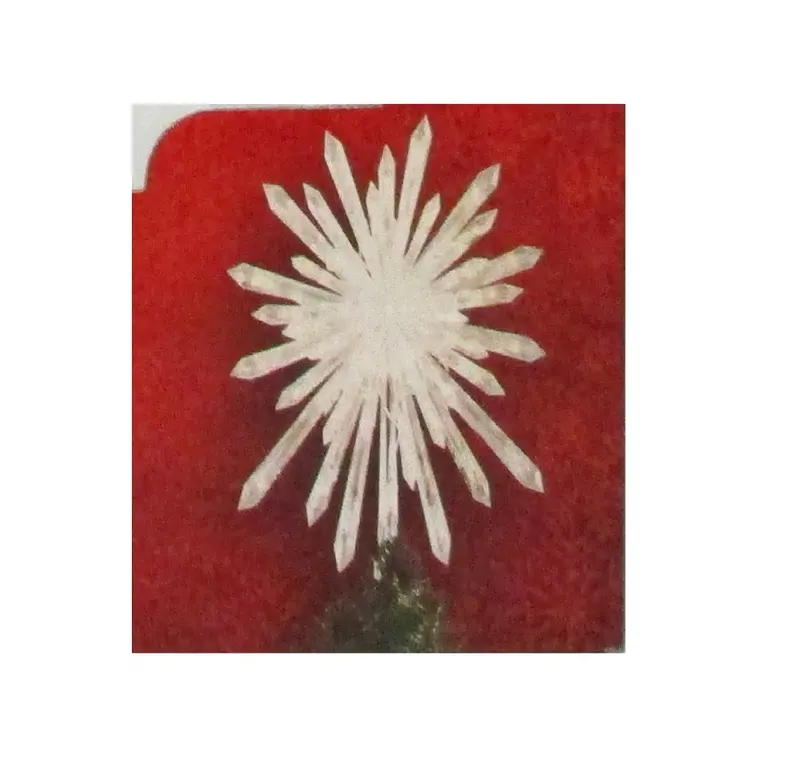 Home Holiday Accents Snowflake Tree Topper – 13-Inch Festive Ornament 1