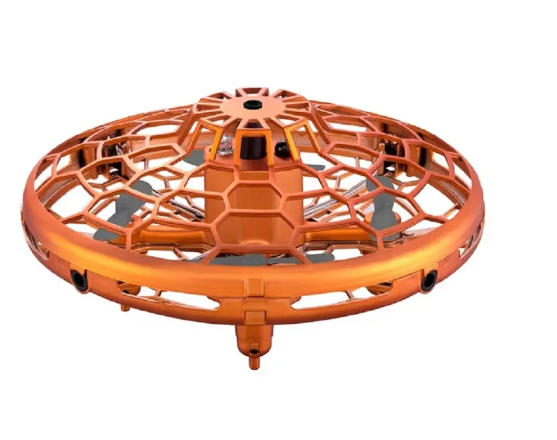 Hover Star 2.0 Motion-Controlled Orange Ufo Toy – Gesture-Activated Levitating Orb 1