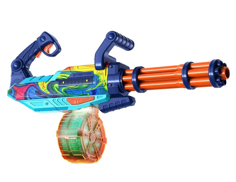 Hydro Strike Stratos Pro Gel Bead Blaster – Battery-Powered Rotating Barrel Blaster (2-Pack) 1