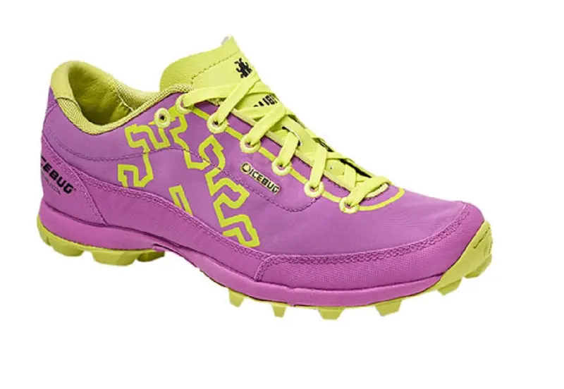 Icebug Acceleritas4-L Rb9X Trail Running Shoes For Women – Orchid/Poison, Size 7.5 1