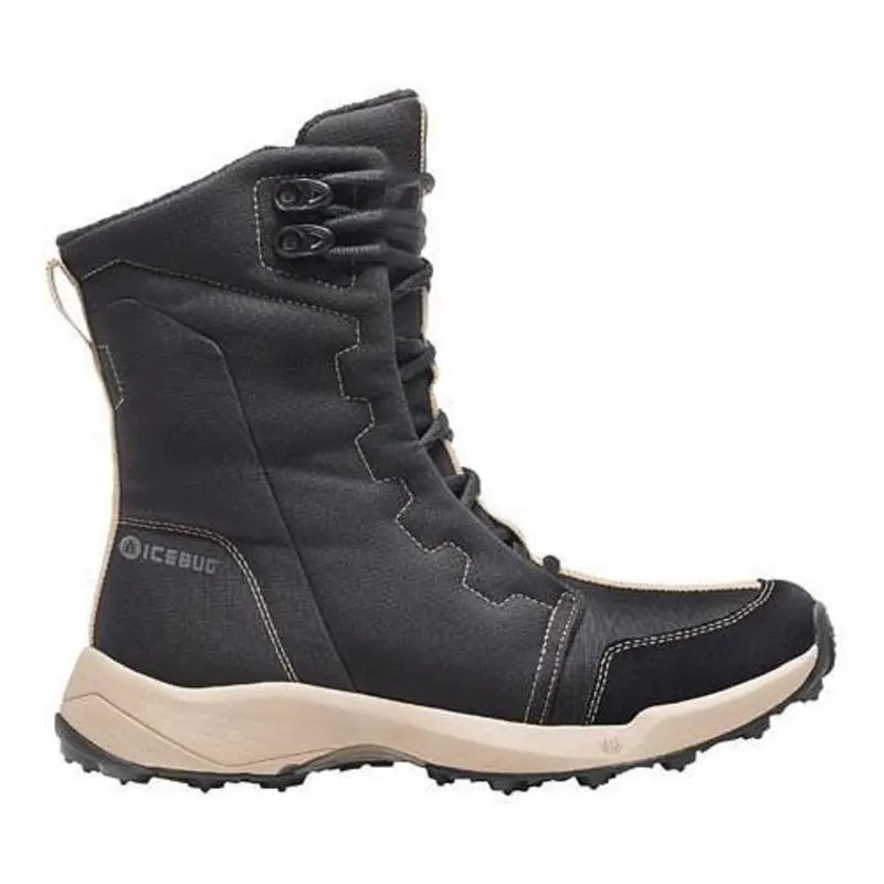Icebug Avila3 Women’S Winter Snow Boots With Bugsole – Black/Almond, Size 8.5 1