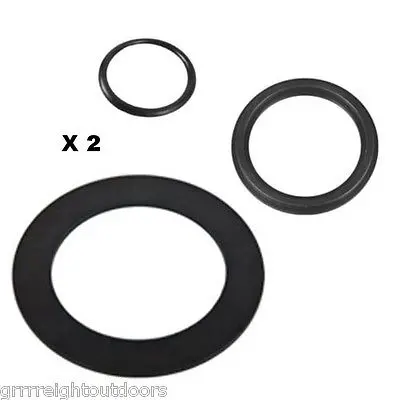 Intex 25006 Replacement Washer & Ring Kit – For Large Pool Strainers (2 Sets) 1