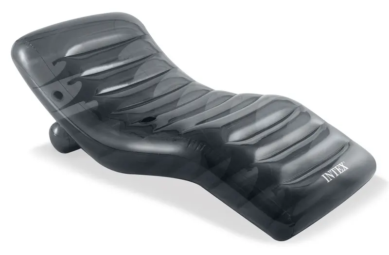 Intex Cool Grey Inflatable Lounge – 75 X 39 Inch Relaxation Float 1
