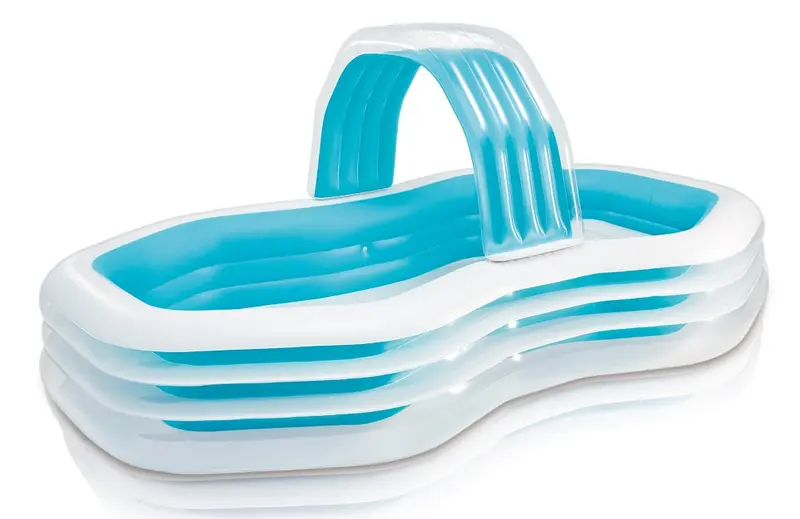 Intex Family Cabana Swim Center – Blue & White Play Pool For Ages 3+ 1