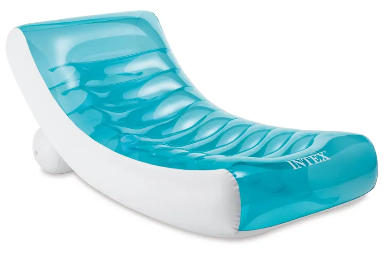 Intex Rockin’ Floating Lounge – 74" X 39" Inflatable Water Lounger 1