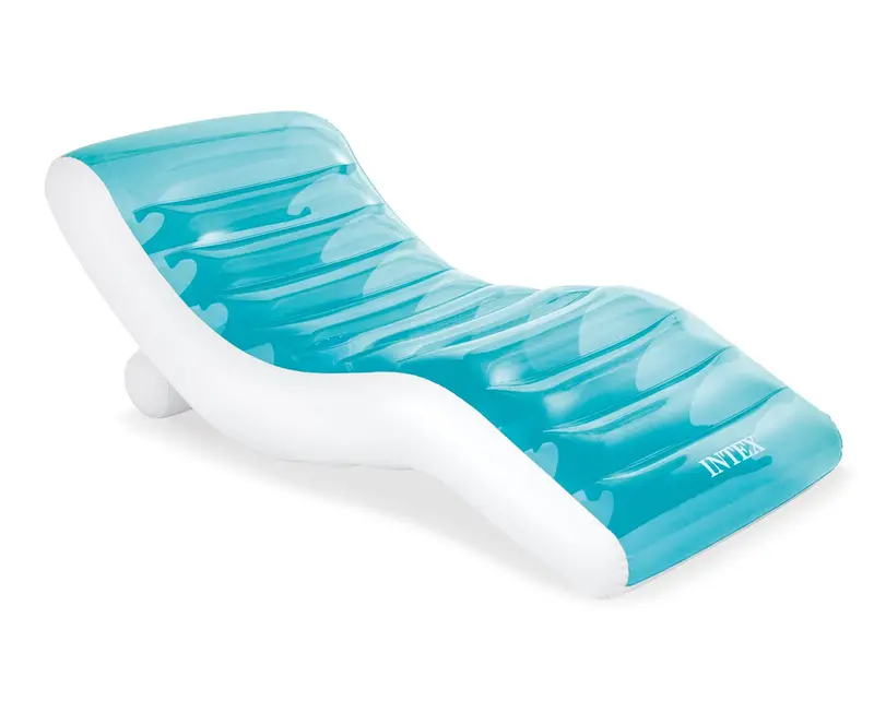 Intex Splash Lounge Inflatable Pool Lounger (75" × 39") 1