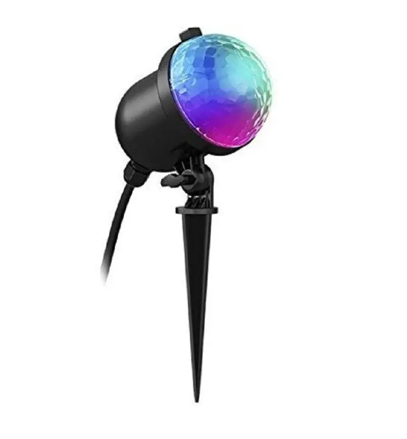 Ion Audio Insta Led Light Projector – Multi-Color Indoor/Outdoor Ambient Lighting 1