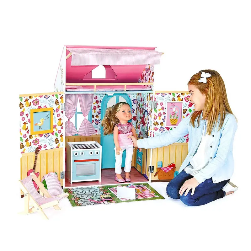 Jupiter Wooden Dollhouse Designed For 18-Inch Dolls 1