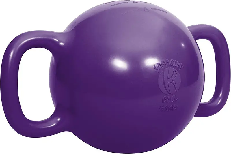 Kamagon Fitness Ball – Purple, 9-Inch Balance Ball With Included Workout Dvd 1
