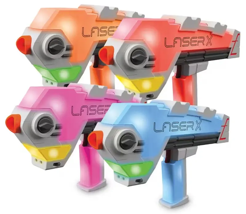 Laser X Blaster-To-Blaster 4-Player Interactive Game Set 1