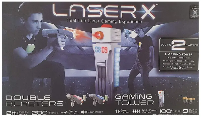 Laser X Double-Player Real-Life Laser Tag Gaming System 1
