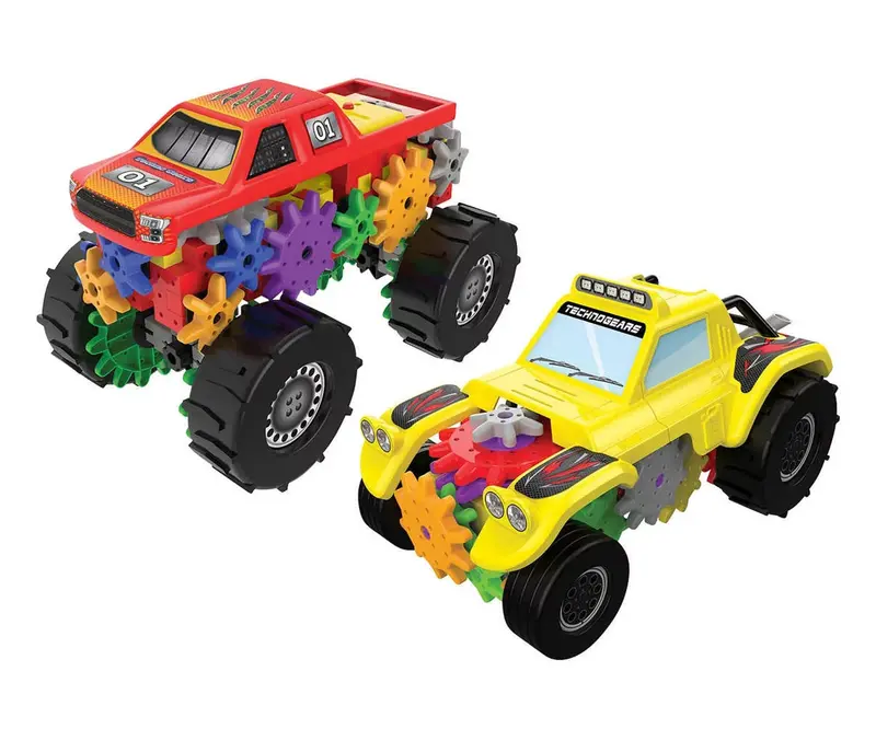 Learning Journey Techno Gears Monster Truck And Off-Road Racer 2-Pack 1