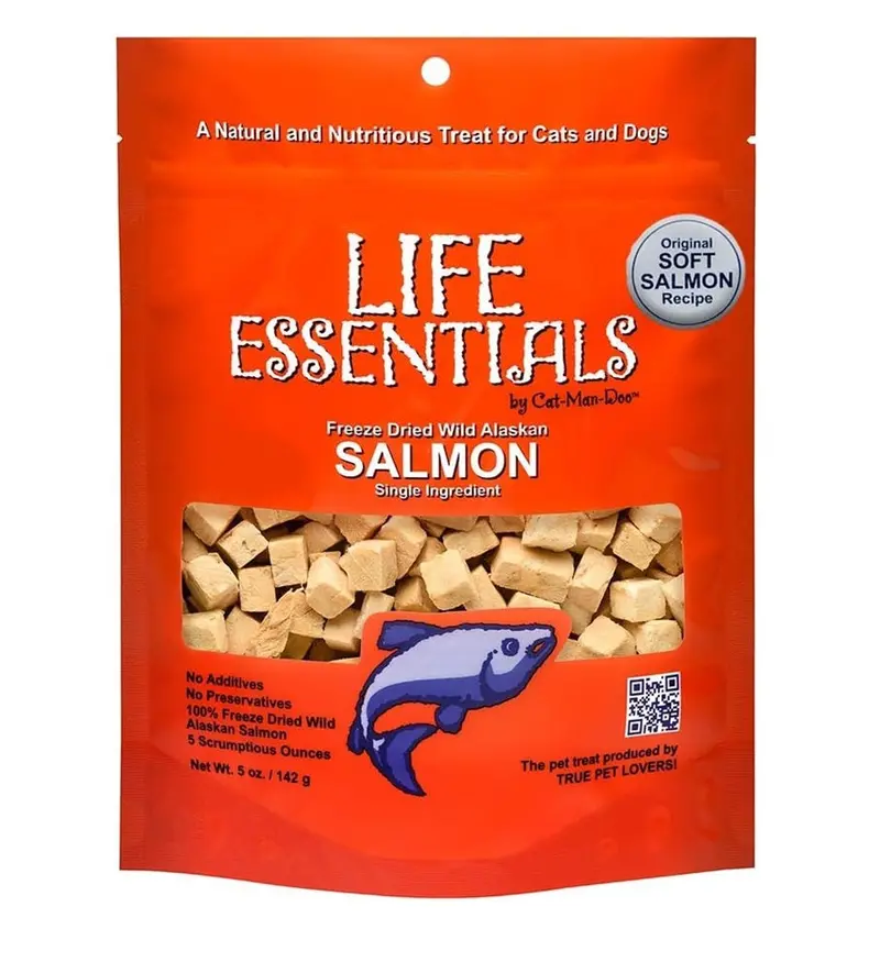 Life Essentials Freeze-Dried Wild Alaskan Salmon – 5 Oz Shelf-Stable Protein For Pets 1