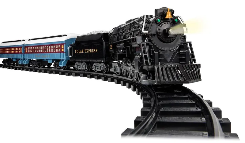 Lionel Polar Express Battery-Powered Train Set – Ready-To-Run With Remote & 38-Piece Layout 1