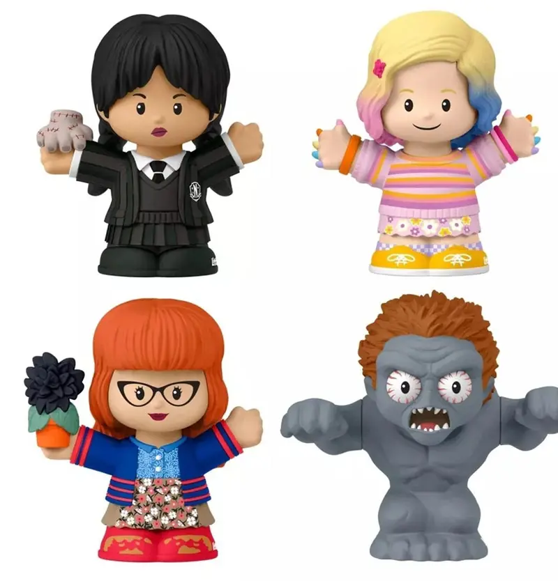 Little People Wednesday Addams Tv Series Collector Set – Special Edition Figure Playset 1