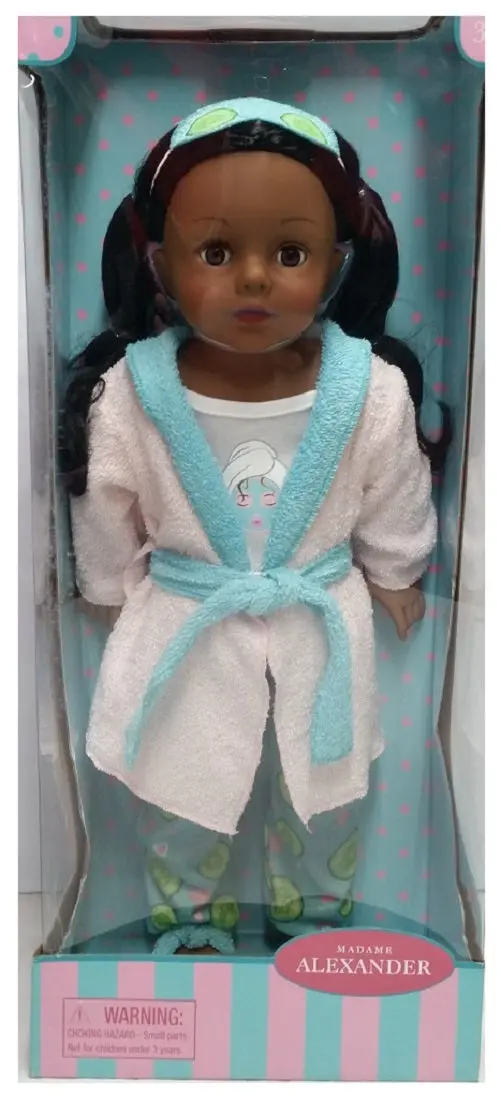 Madame Alexander Spa Day 18-Inch African American Doll Collection Set 1