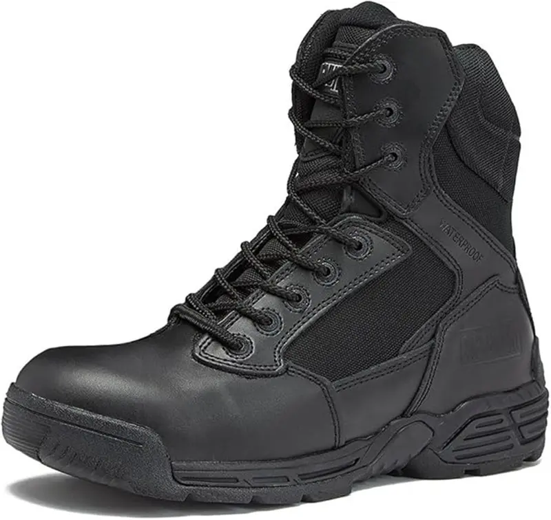 Magnum Strike Force 8-Inch Tactical Side-Zip Boots – Slip-Resistant Michelin Outsole For Law Enforcement & Outdoor Use 1