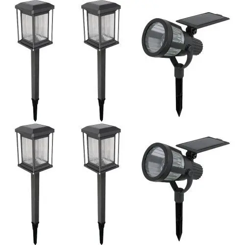 Malibu Promenence Solar Path Light Kit – 6-Pack, Energy-Efficient Outdoor Lighting 1
