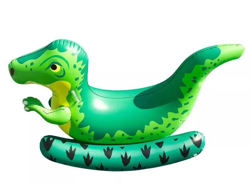 Member'S Mark Dinosaur Ride-On Pool Float – 67" X 33" X 41" Inflatable 1