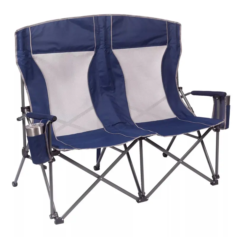 Member'S Mark Oversized Double Hard-Arm Chair – Blue, 650-Lb Weight Capacity 1